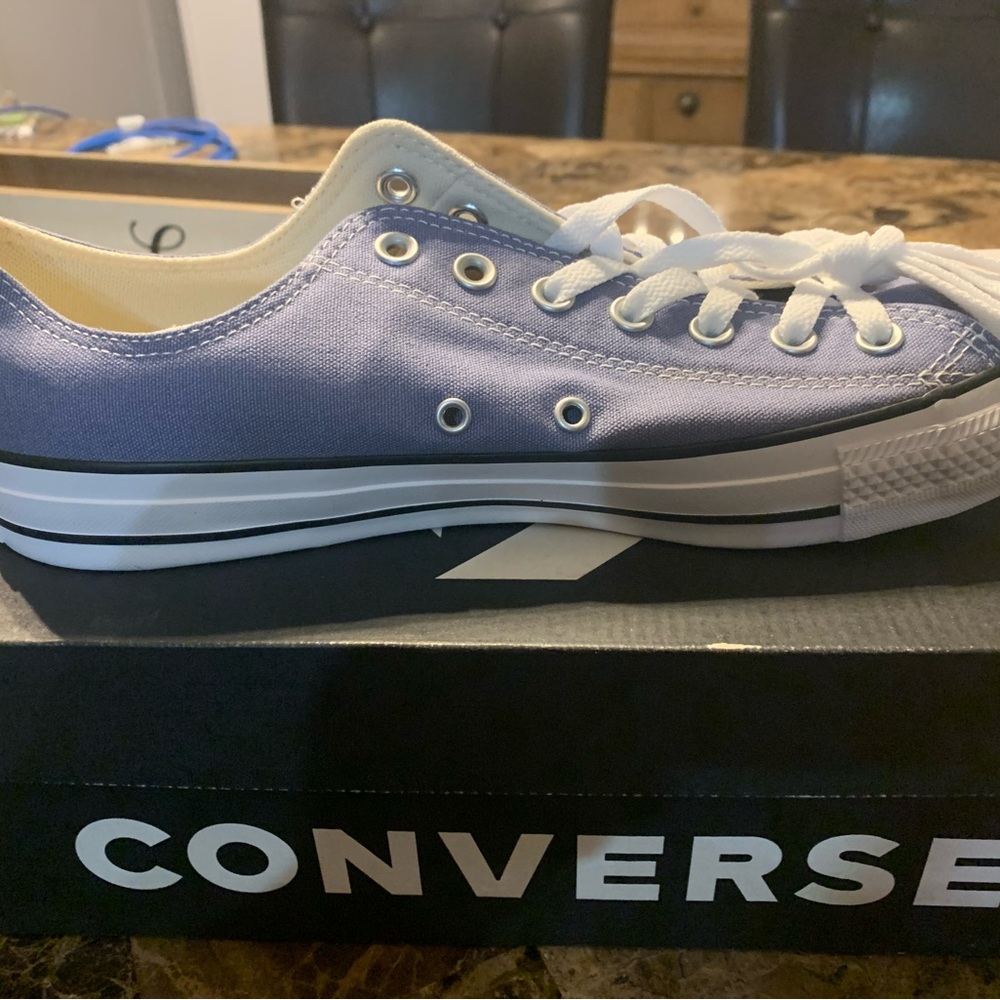 Indigo blue converse